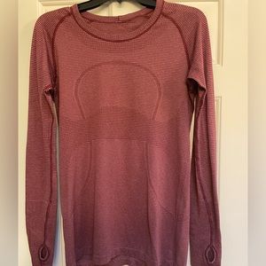 Lululemon Swiftly tech long sleeve shirt